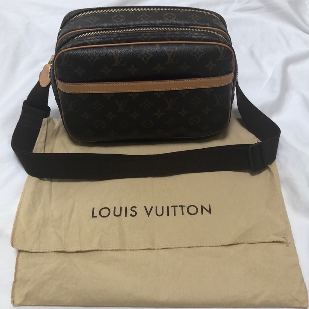 Louis Vuitton Monogram Reporter PM Crossbody Bag